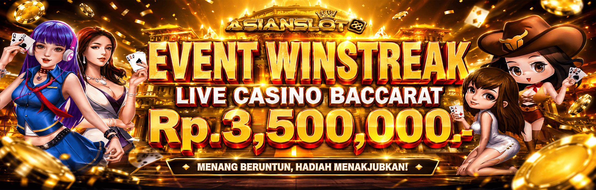 ASIANSLOT88 EVENT WINSTREAK BACCARAT