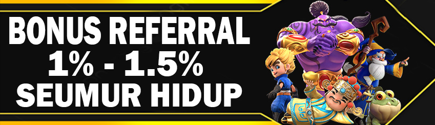 BONUS REFFERAL 1% - 1.5%