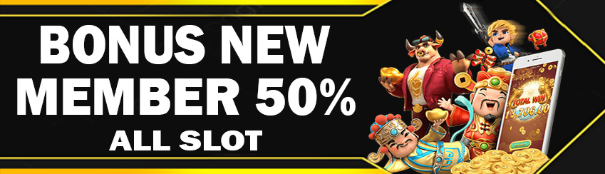 BONUS NEW MEMBER 50%